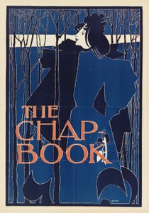 De Blauwe Dame, poster voor The Chap-Book